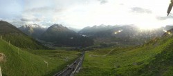 Archiv Foto Webcam Engadin St. Moritz: Muottas Muragl 19:00