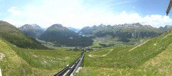 Archiv Foto Webcam Engadin St. Moritz: Muottas Muragl 13:00