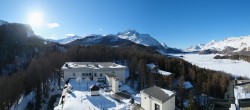 Archiv Foto Webcam Sils Maria Panorama 09:00