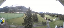 Archiv Foto Webcam Samedan: Loipe und Golfplatz 06:00