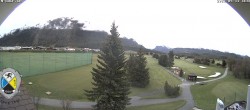 Archiv Foto Webcam Samedan: Loipe und Golfplatz 07:00