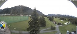 Archiv Foto Webcam Samedan: Loipe und Golfplatz 09:00