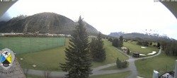 Archiv Foto Webcam Samedan: Loipe und Golfplatz 15:00