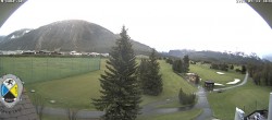 Archiv Foto Webcam Samedan: Loipe und Golfplatz 17:00