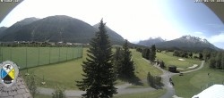 Archiv Foto Webcam Samedan: Loipe und Golfplatz 09:00