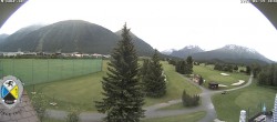 Archiv Foto Webcam Samedan: Loipe und Golfplatz 17:00