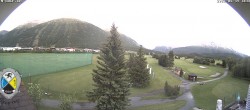 Archiv Foto Webcam Samedan: Loipe und Golfplatz 19:00
