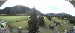 Archiv Foto Webcam Samedan: Loipe und Golfplatz 09:00