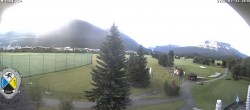 Archiv Foto Webcam Samedan: Loipe und Golfplatz 06:00