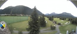 Archiv Foto Webcam Samedan: Loipe und Golfplatz 09:00