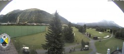 Archiv Foto Webcam Samedan: Loipe und Golfplatz 11:00