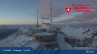 Archived image Webcam Corvatsch Ski Resort: Top Station 00:00