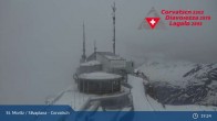 Archived image Webcam Corvatsch Ski Resort: Top Station 18:00