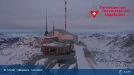 Archived image Webcam Corvatsch Ski Resort: Top Station 00:00