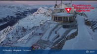 Archived image Webcam Corvatsch Ski Resort: Top Station 00:00