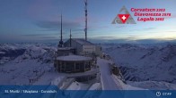 Archived image Webcam Corvatsch Ski Resort: Top Station 07:00