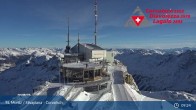 Archived image Webcam Corvatsch Ski Resort: Top Station 08:00