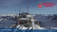 Archiv Foto Webcam Corvatsch: Bergstation 08:00