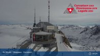 Archived image Webcam Corvatsch Ski Resort: Top Station 08:00