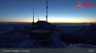 Archiv Foto Webcam Corvatsch: Bergstation 23:00