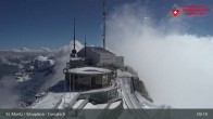 Archiv Foto Webcam Corvatsch: Bergstation 03:00