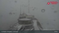 Archiv Foto Webcam Corvatsch: Bergstation 07:00