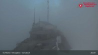 Archived image Webcam Corvatsch Ski Resort: Top Station 02:00