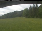 Archiv Foto Webcam Blick auf die Piste im Skigebiet Hirschberg Kreuth 09:00