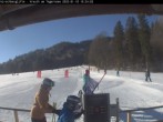 Archiv Foto Webcam Blick auf die Piste im Skigebiet Hirschberg Kreuth 09:00