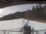 Archiv Foto Webcam Blick auf die Piste im Skigebiet Hirschberg Kreuth 09:00