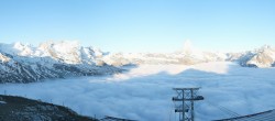 Archiv Foto Webcam Rothorn Zermatt mit Monte Rosa Massiv 00:00