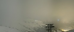 Archiv Foto Webcam Rothorn Zermatt mit Monte Rosa Massiv 01:00
