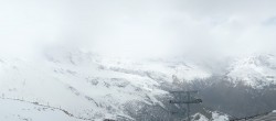 Archiv Foto Webcam Rothorn Zermatt mit Monte Rosa Massiv 13:00