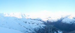 Archiv Foto Webcam Rothorn Zermatt mit Monte Rosa Massiv 05:00