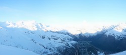 Archived image Webcam Rothorn Zermatt with Monte Rosa 05:00