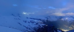 Archived image Webcam Rothorn Zermatt with Monte Rosa 03:00