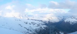 Archiv Foto Webcam Rothorn Zermatt mit Monte Rosa Massiv 05:00