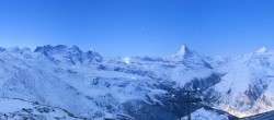 Archiv Foto Webcam Rothorn Zermatt mit Monte Rosa Massiv 05:00