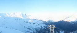Archived image Webcam Rothorn Zermatt with Monte Rosa 06:00