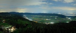 Archiv Foto Webcam Panoramacam über Tête de Ran im Pays de Neuchâtel 23:00