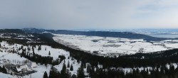 Archiv Foto Webcam Panoramacam über Tête de Ran im Pays de Neuchâtel 11:00