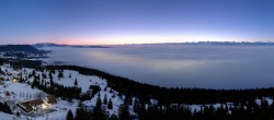 Archiv Foto Webcam Panoramacam über Tête de Ran im Pays de Neuchâtel 07:00