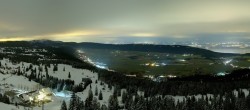 Archiv Foto Webcam Panoramacam über Tête de Ran im Pays de Neuchâtel 03:00