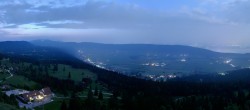 Archiv Foto Webcam Panoramacam über Tête de Ran im Pays de Neuchâtel 03:00