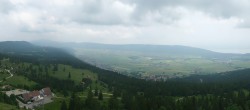 Archiv Foto Webcam Panoramacam über Tête de Ran im Pays de Neuchâtel 11:00