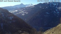 Archiv Foto Webcam Feldis: Blick vom Skigebiet Richtung Heinzenberg 11:00