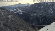 Archiv Foto Webcam Feldis: Blick vom Skigebiet Richtung Heinzenberg 13:00