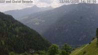 Archiv Foto Webcam Feldis: Blick vom Skigebiet Richtung Heinzenberg 13:00