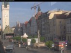 Archiv Foto Webcam Blick auf den Stadtturm und Stadtplatz Straubing 06:00