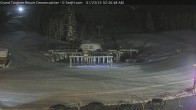 Archived image Webcam Grand Targhee Resort: Base Station Dreamcatcher 01:00